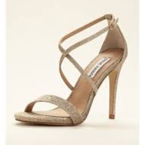 steve madden metallic heels
